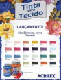 tinta tecido acrilex